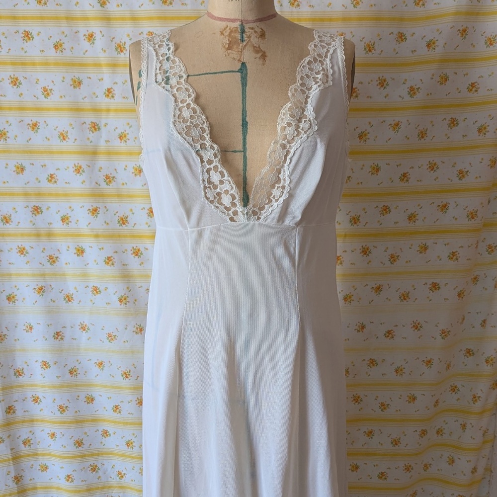 Vintage Made in Italy Lingerie Dress - Picture 1 of 10